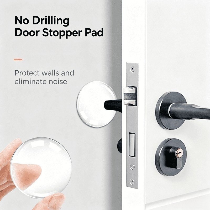 Furniture Hardware Factory - Self Adhesive Transparent Silicone Door Stopper