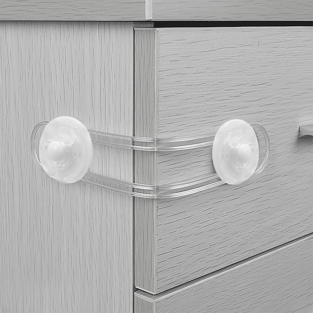 Furniture Hardware Latch - 2pcs Anti-Pinch Safety Locks For Cabinet