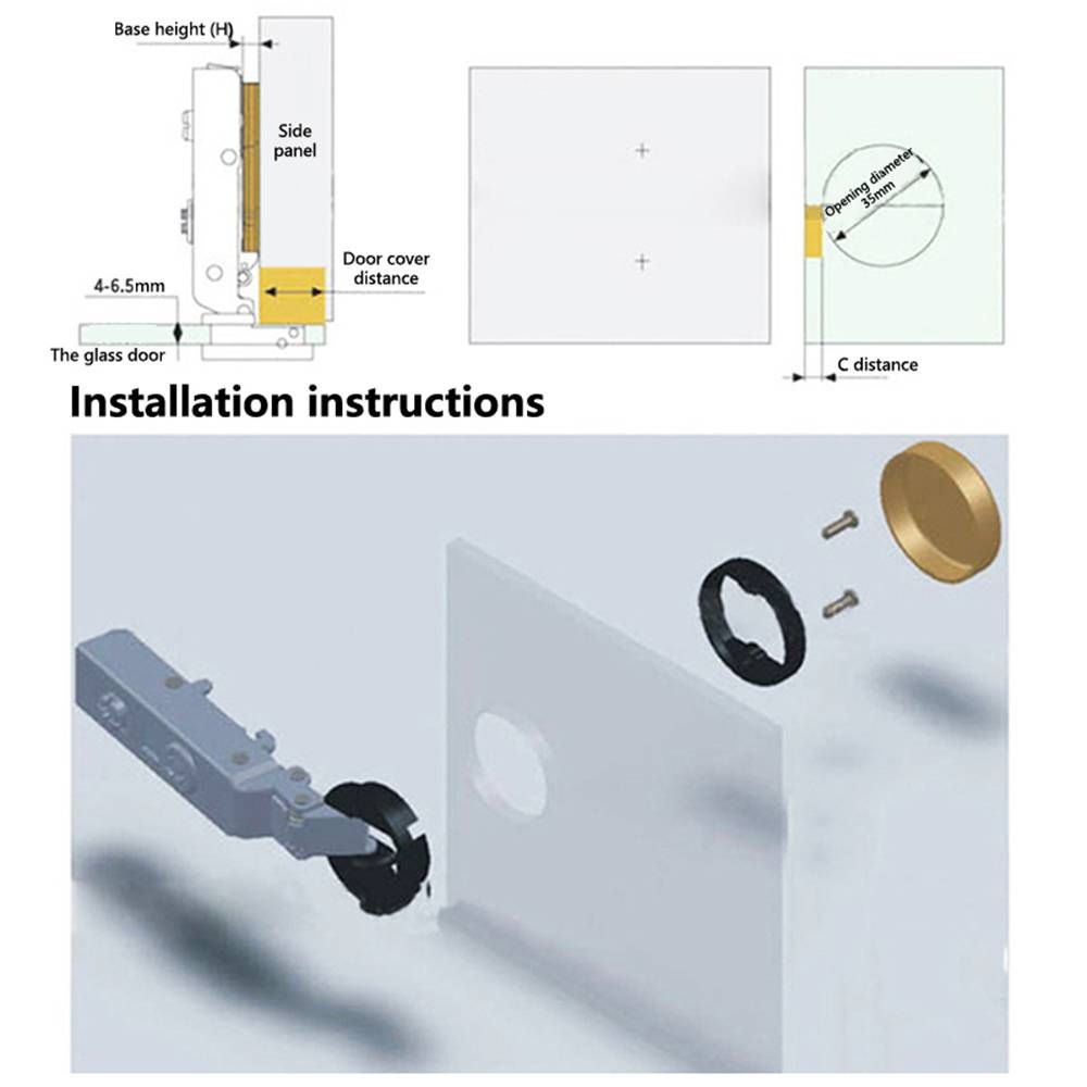 2PCS Home Hardware Connector W - Furniture And Hardware Supplies のレビューと価格