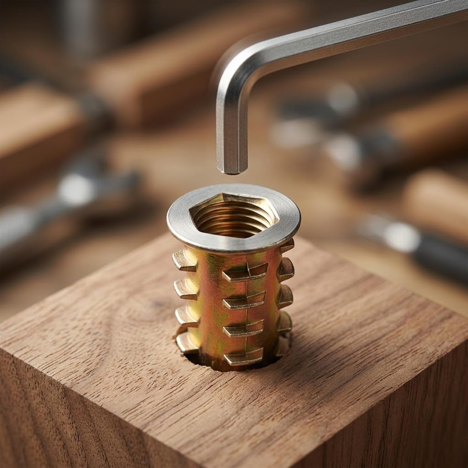 M4/M5/M6/M8 Threaded Insert Nu - Furniture Hardware Threaded Inserts のレビューと価格