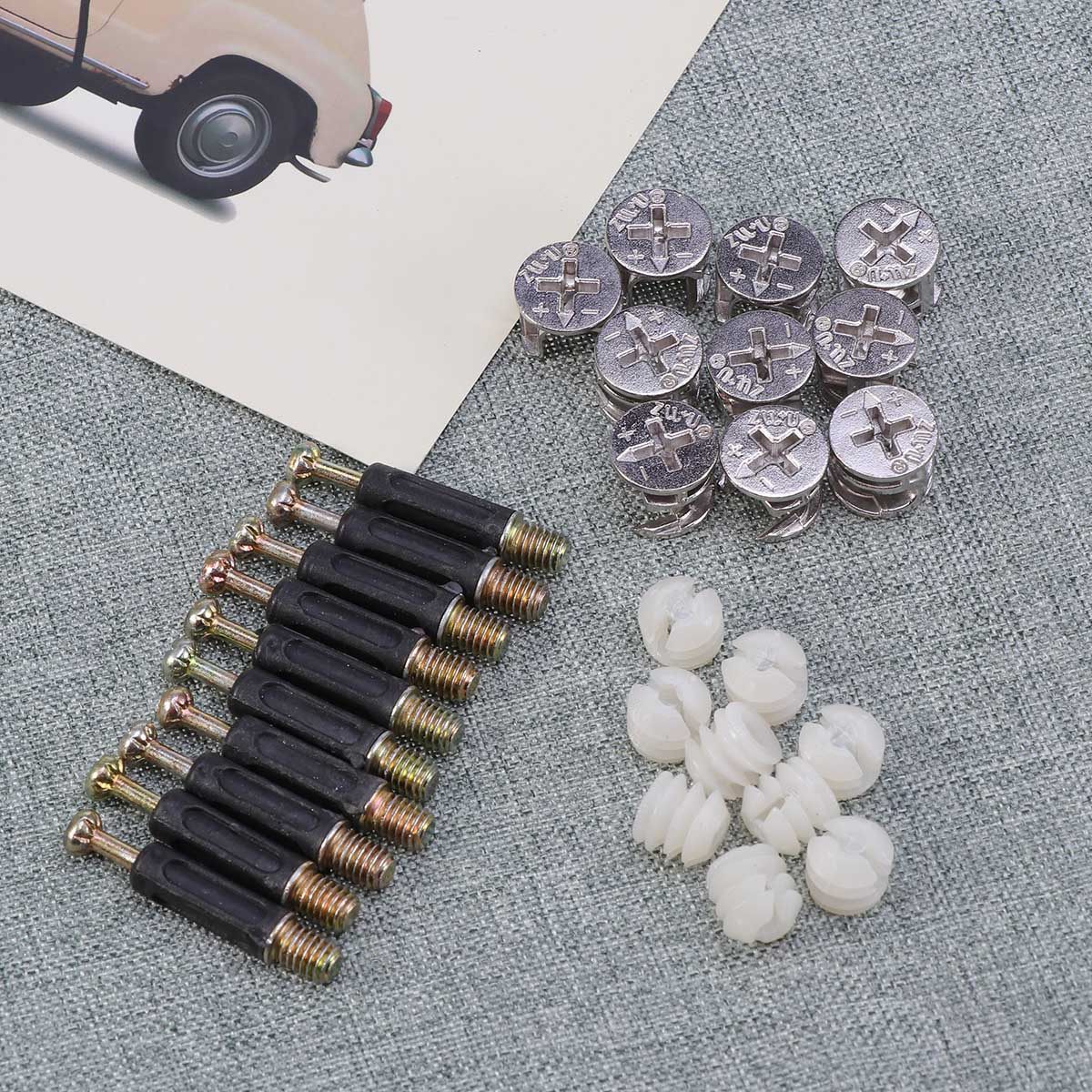 10Sets Furniture Side Connecti - Furniture Hardware Threaded Inserts のレビューと価格