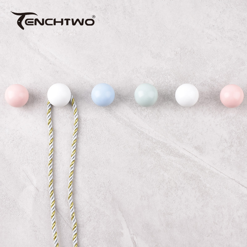 Round Ceramic Hook Clothes Han - Furniture Home Hardware のレビューと価格