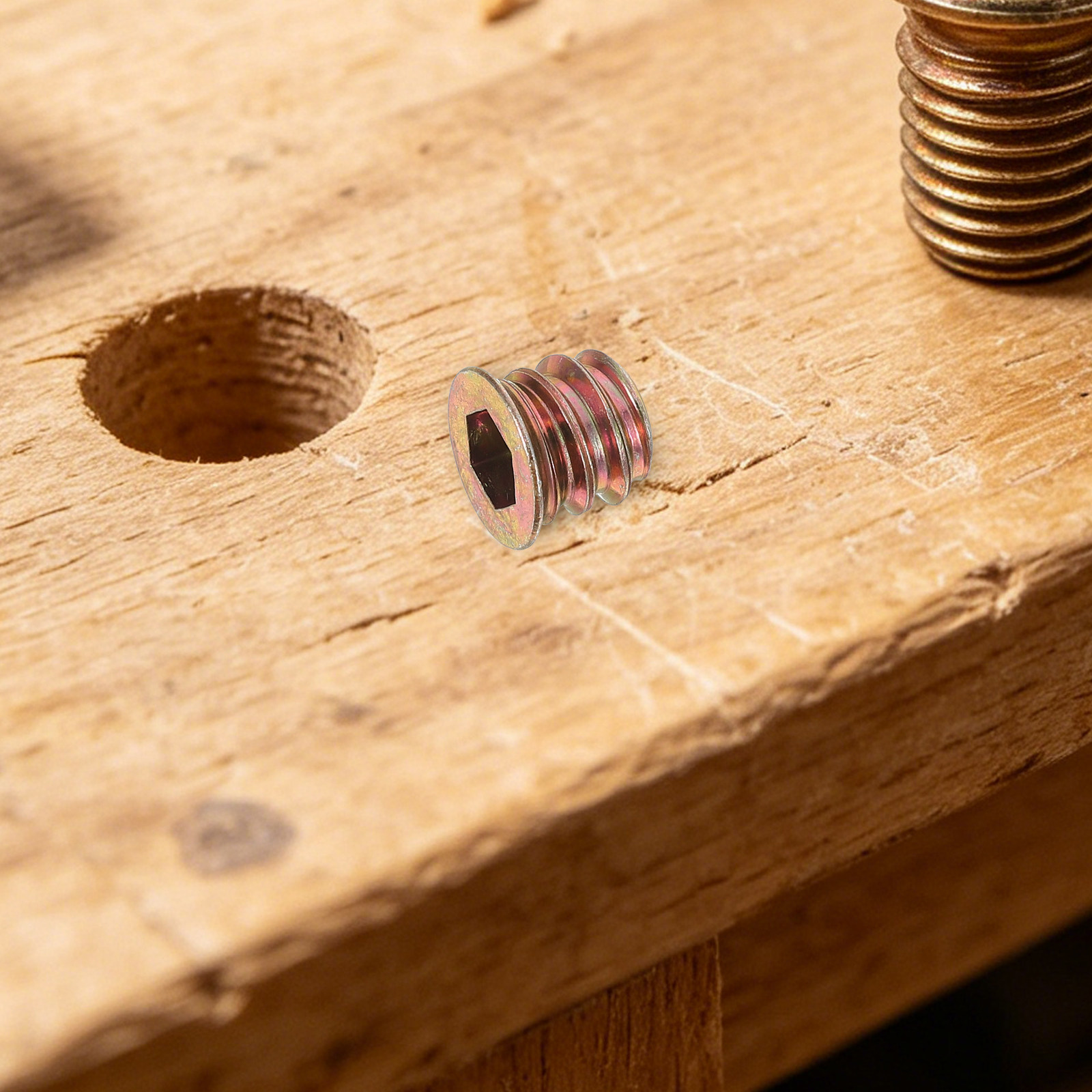 50Pcs Furniture Screw Insert N - Furniture Hardware Threaded Inserts のレビューと価格