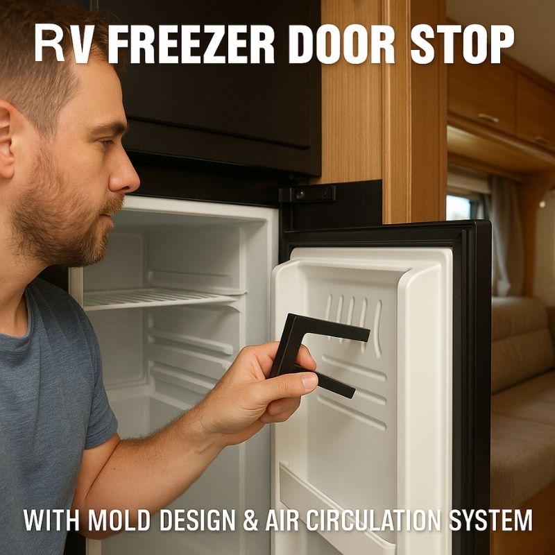 RV Freezer Door Stop with Mold - Door Stopper Heavy のレビューと価格