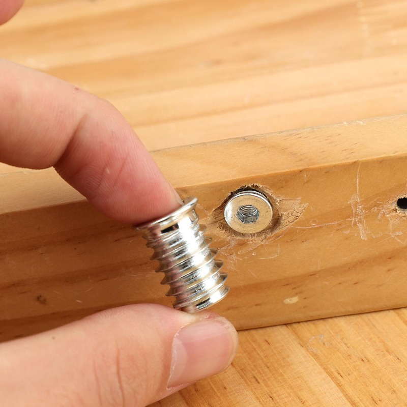 10/50x Threaded Inserts Wood I - Furniture Hardware Threaded Inserts のレビューと価格
