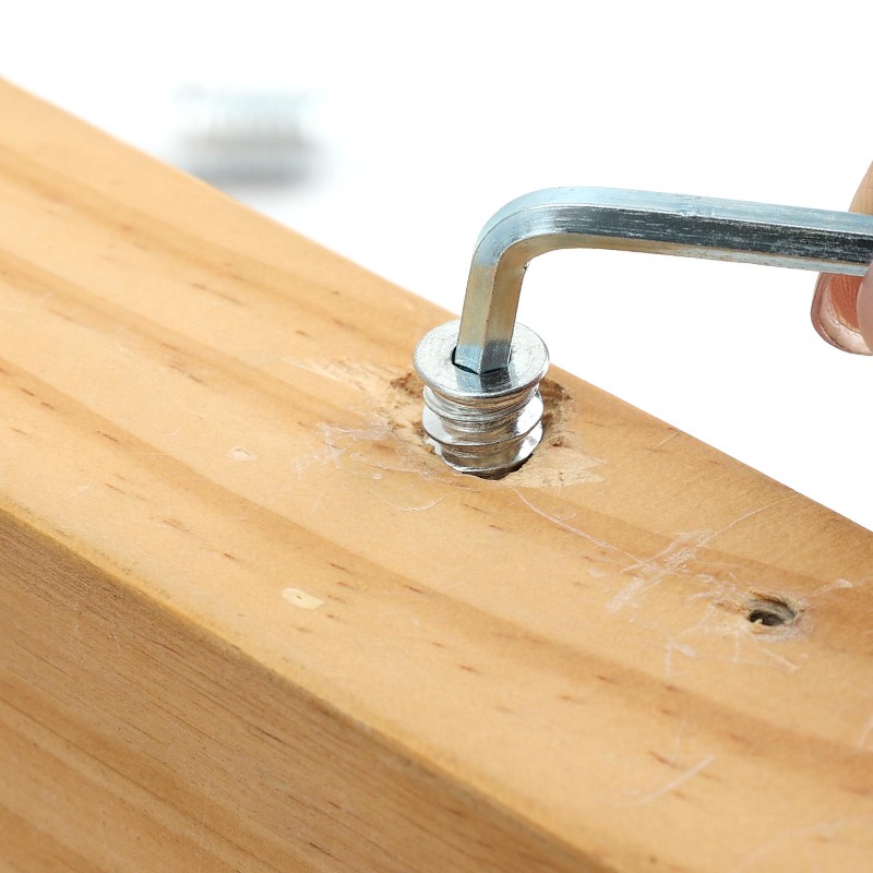 10/50x Threaded Inserts Wood I - Furniture Hardware Threaded Inserts のレビューと価格