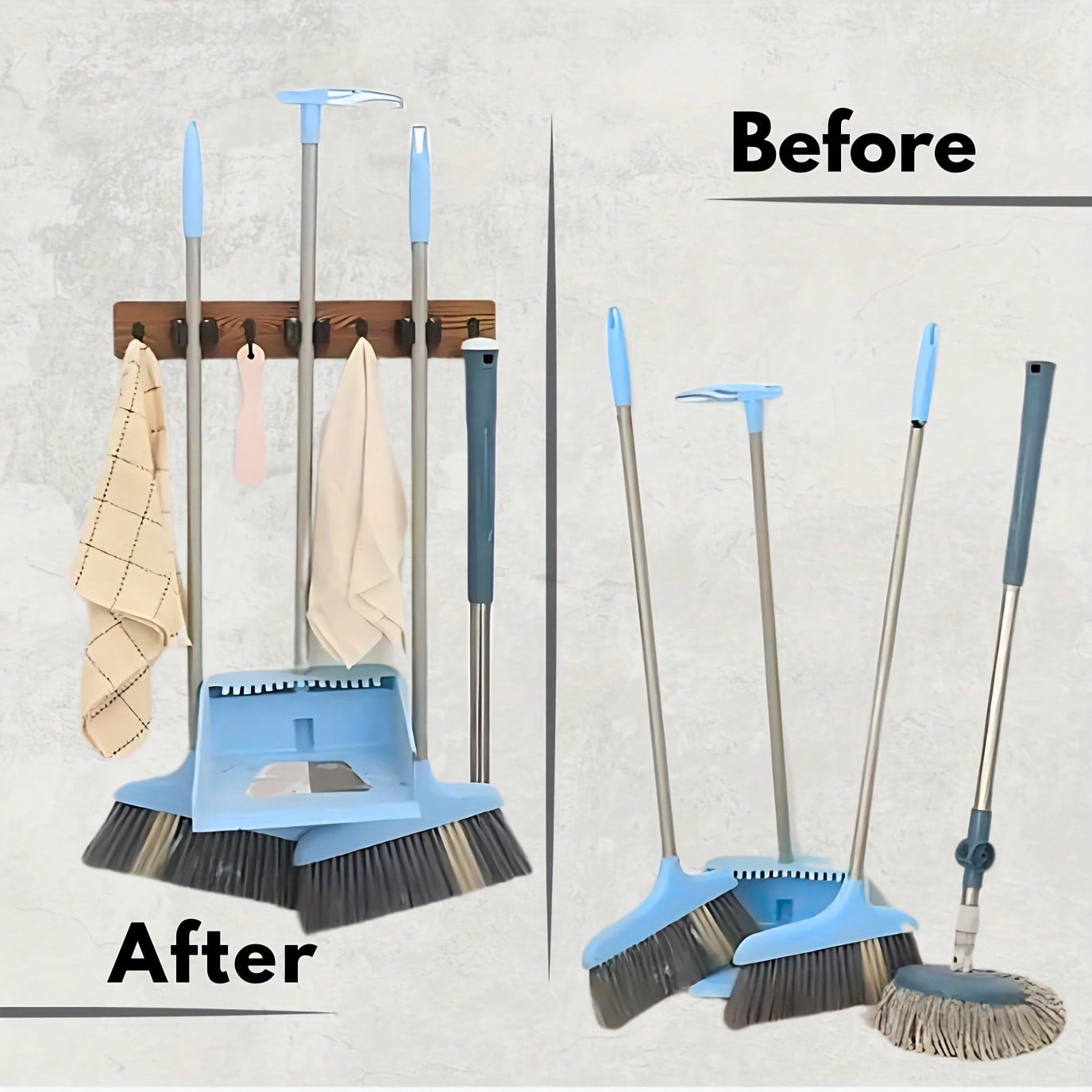 Mop Broom Holder Heavy Duty St - Door Stopper Heavy のレビューと価格