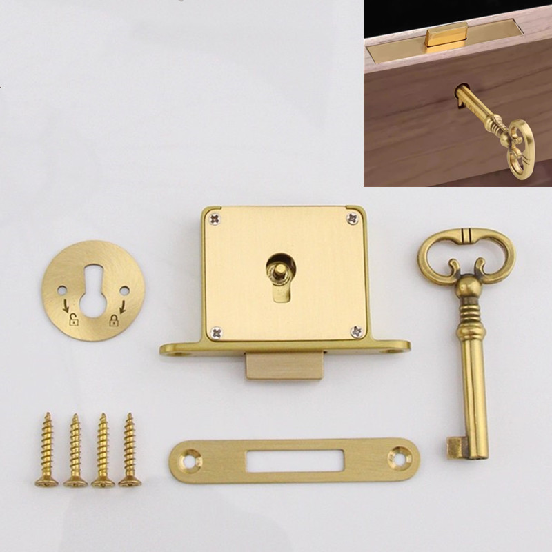 1PC Antique-style Drawer Lock  - Furniture And Hardware Supplies のレビューと価格