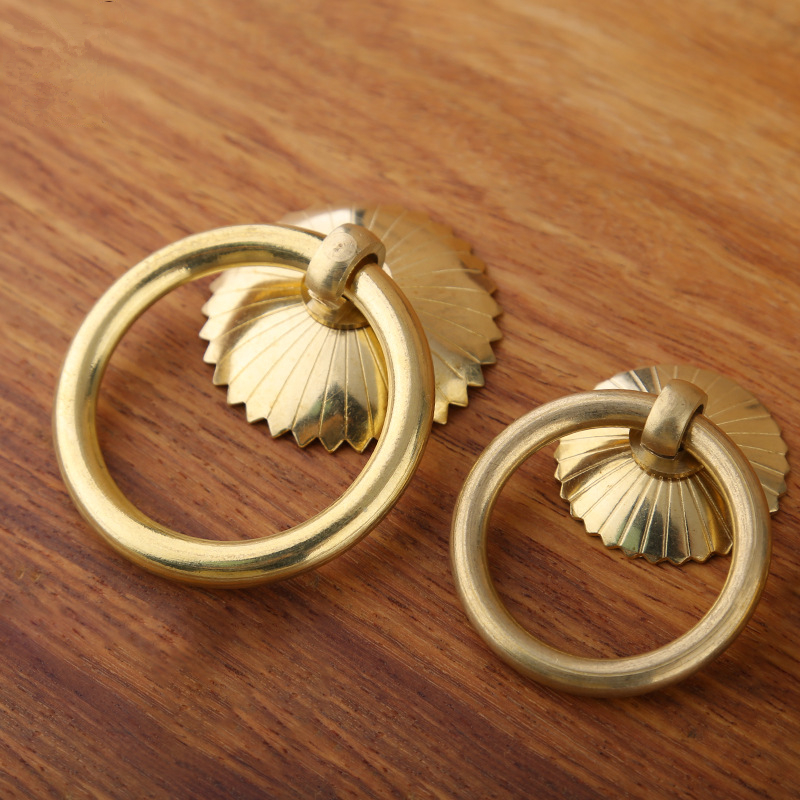 Vintage Brass Cabinet Ring Kno - Furniture Home Hardware のレビューと価格