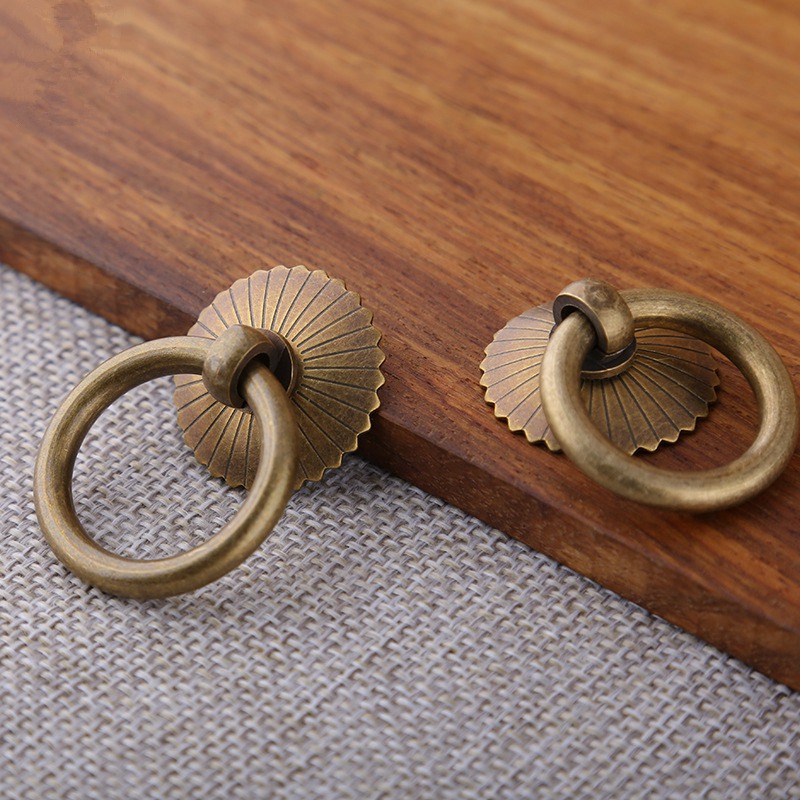 Vintage Brass Cabinet Ring Kno - Furniture Home Hardware のレビューと価格