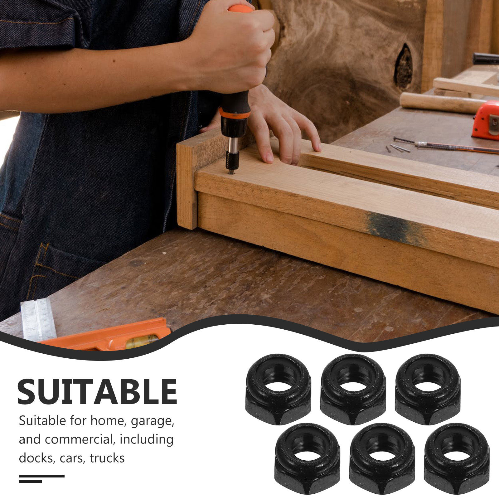 50Pcs Stainless Steel Threaded - Furniture Hardware Threaded Inserts のレビューと価格
