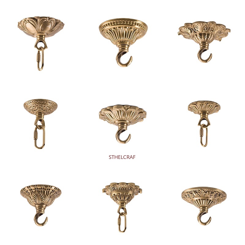 1PC High-end Brass Hook Home I - Furniture Home Hardware のレビューと価格