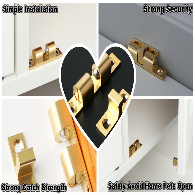 3/6pcs Cabinet Closet Door Bal - Furniture Home Hardware のレビューと価格