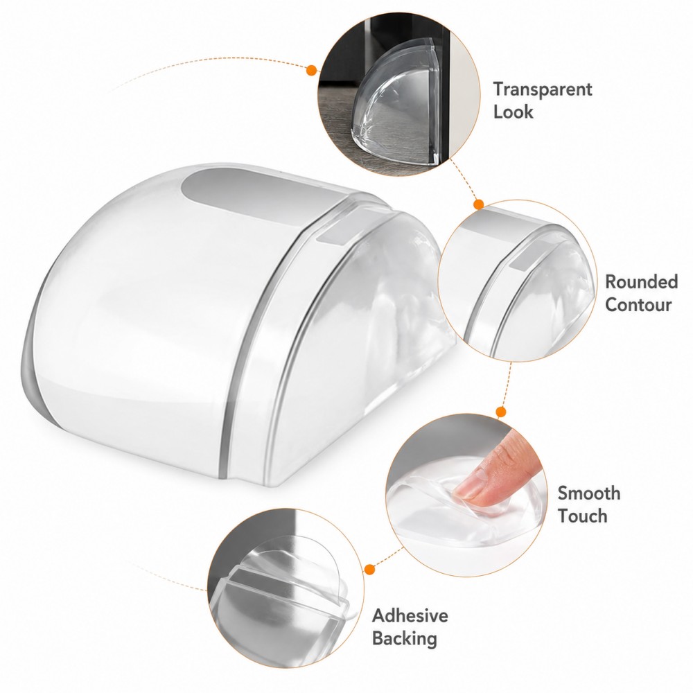 Transparent Silicone Doorstop  - Furniture Hardware Factory のレビューと価格