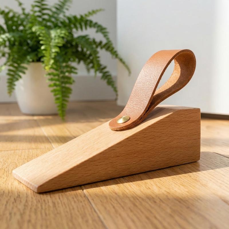 Solid Wood Door Stopper Durabl - Door Stopper Heavy のレビューと価格