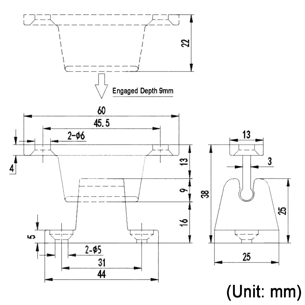 2 Sets Resile Nylon Caravan Do - Door Stopper Heavy のレビューと価格