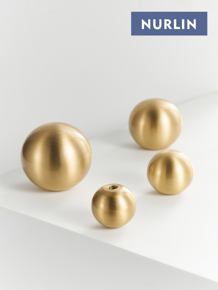 Nurlin Brass Round Ball Foot C - Furniture Hardware Factory のレビューと価格