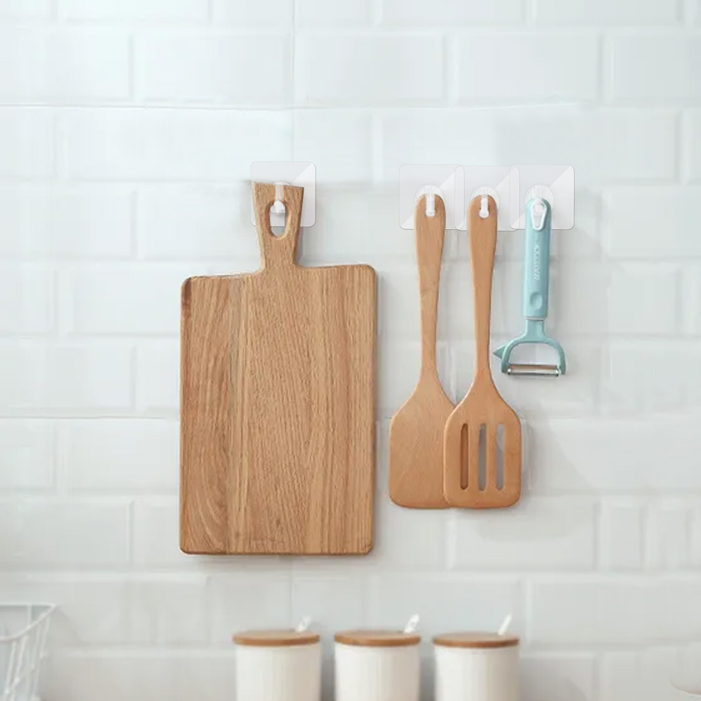 5/10/20 Pcs Self-adhesive Hook - Door Stopper Heavy のレビューと価格