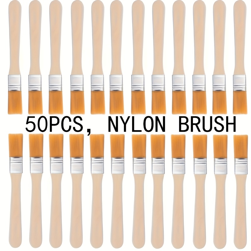 5-Inch, 50pcs Nylon Paint Brus - Furniture Hardware Factory のレビューと価格
