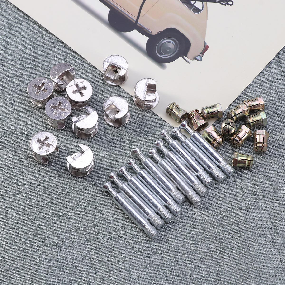 10Sets Furniture Side Connecti - Furniture Hardware Threaded Inserts のレビューと価格