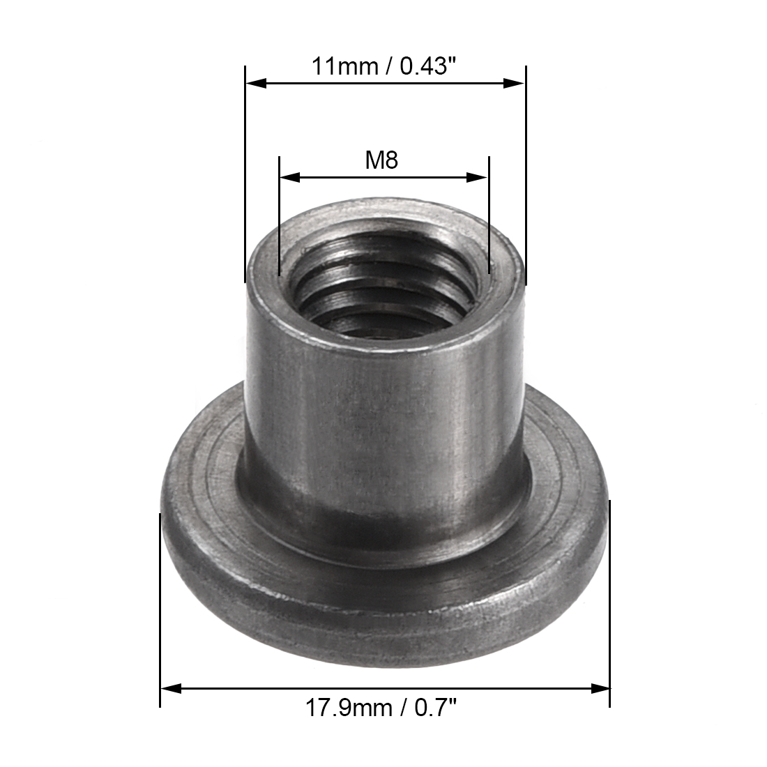 30Pcs M8 M10 Carbon Steel Roun - Furniture Hardware Threaded Inserts のレビューと価格