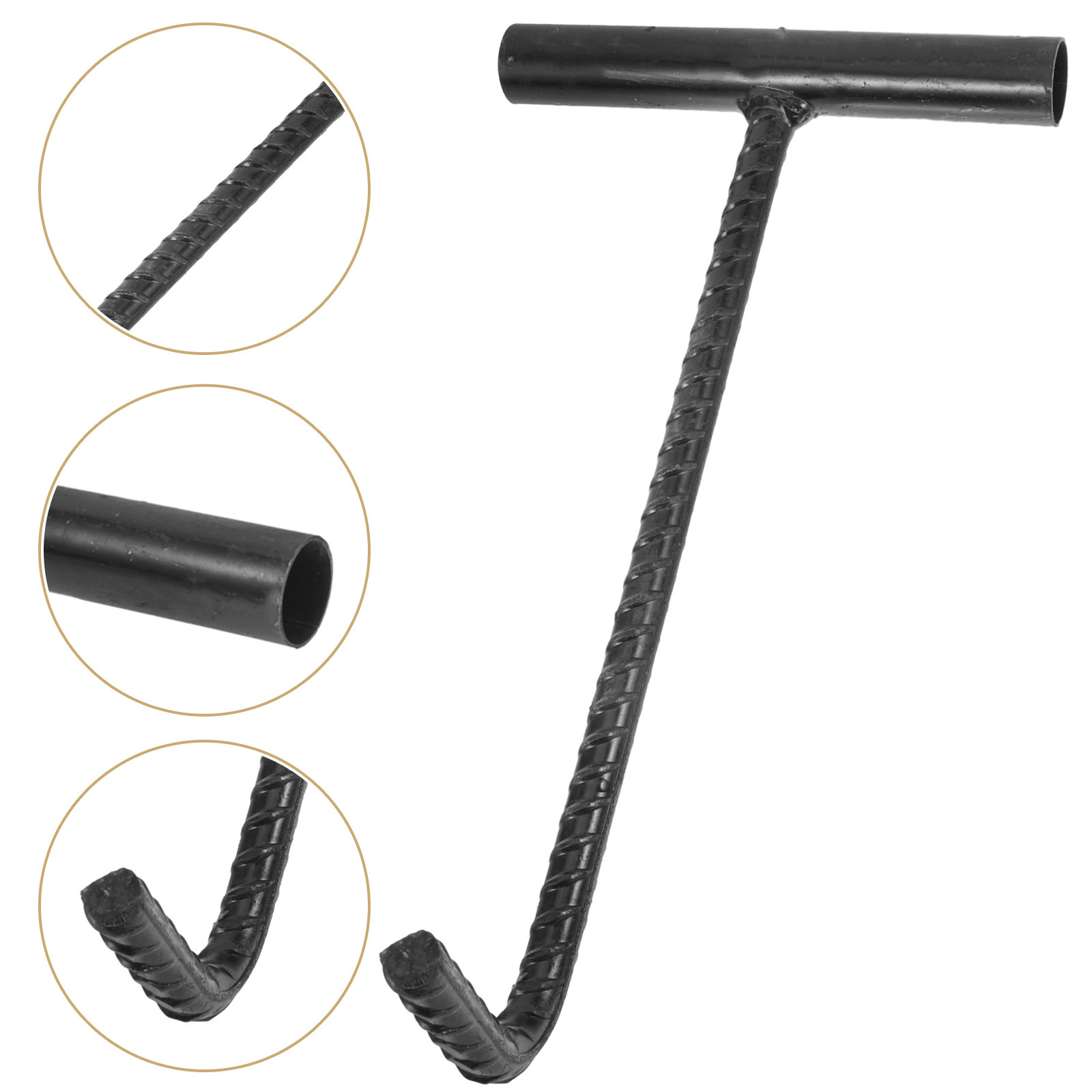 Manhole Cover Hook T Shaped He - Door Stopper Heavy のレビューと価格