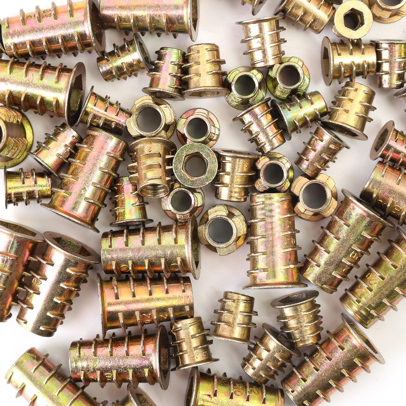 Threaded Insert Nuts E-nut Set - Furniture Hardware Threaded Inserts のレビューと価格