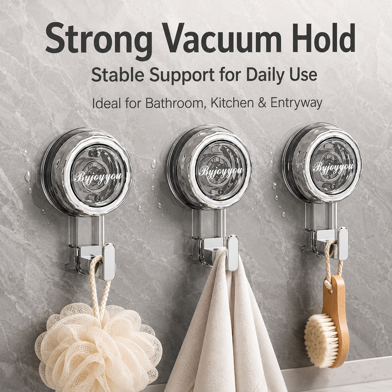 Rotating Vacuum Suction Cup Ho - Door Stopper Heavy のレビューと価格