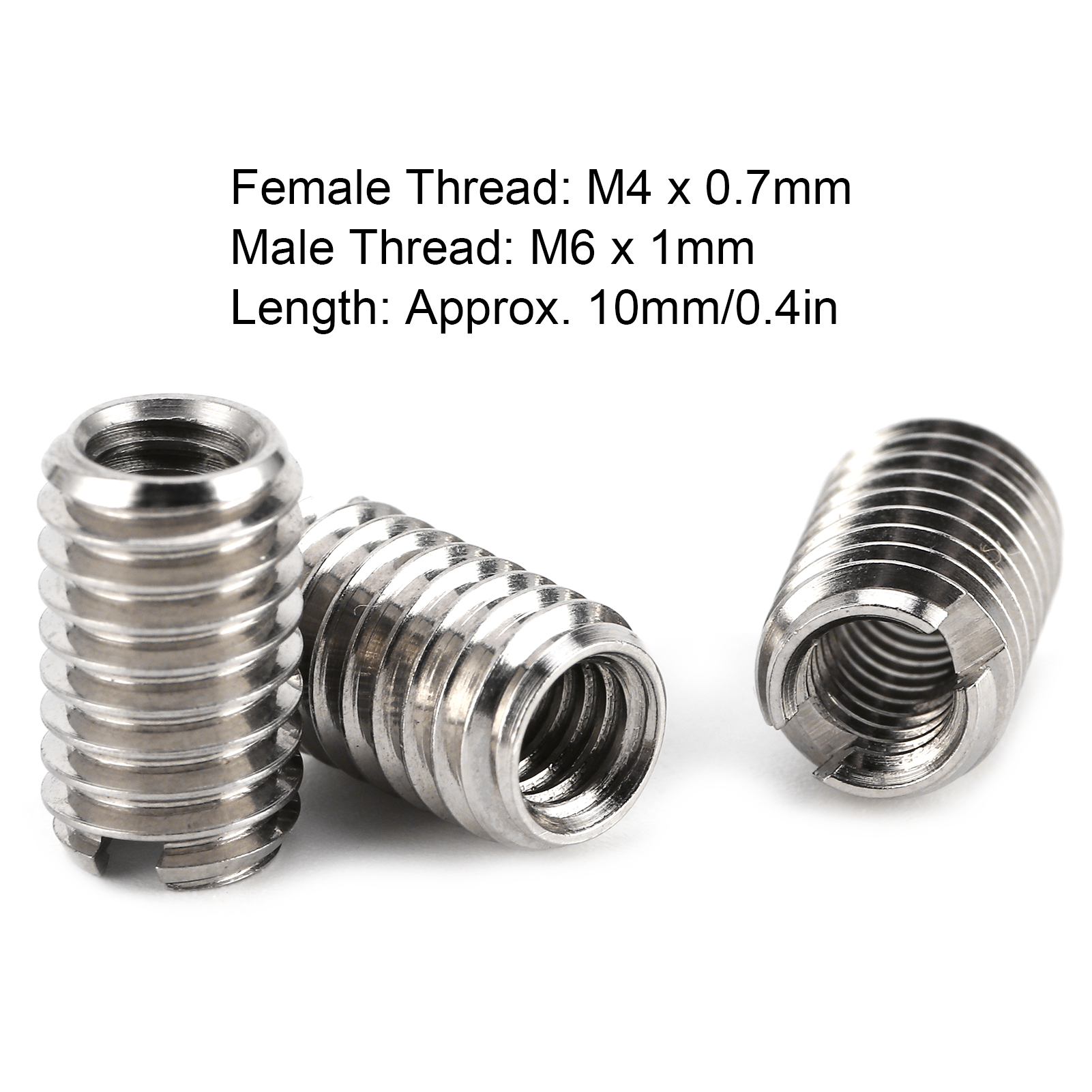 10Pcs Reducer Nuts Male Female - Furniture Hardware Threaded Inserts のレビューと価格