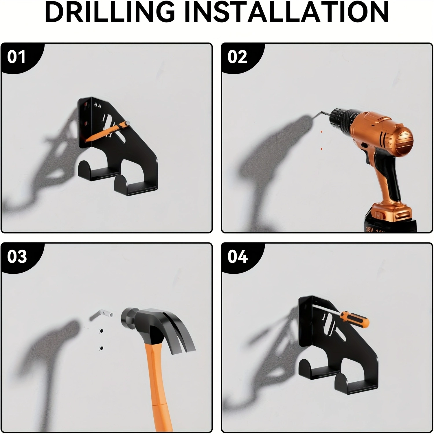 Wall Mounted Bracket for Chain - Door Stopper Heavy のレビューと価格