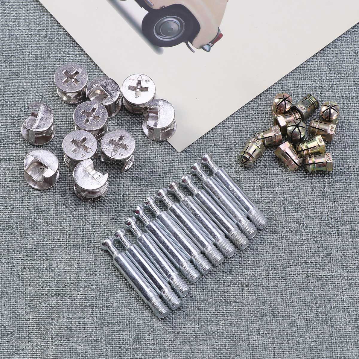 10Sets Furniture Connector Har - Furniture Hardware Threaded Inserts のレビューと価格