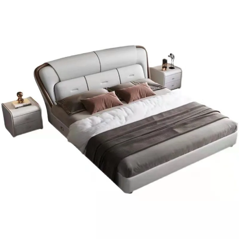 z Modern King Bed Twin Bed Fra - Z. A. Furniture のレビューと価格