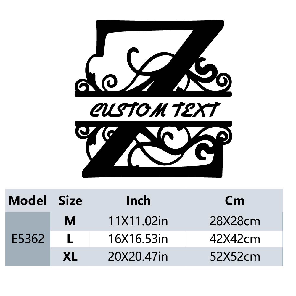 1PC Hot Sale Letter Z Customiz - Z. A. Furniture のレビューと価格